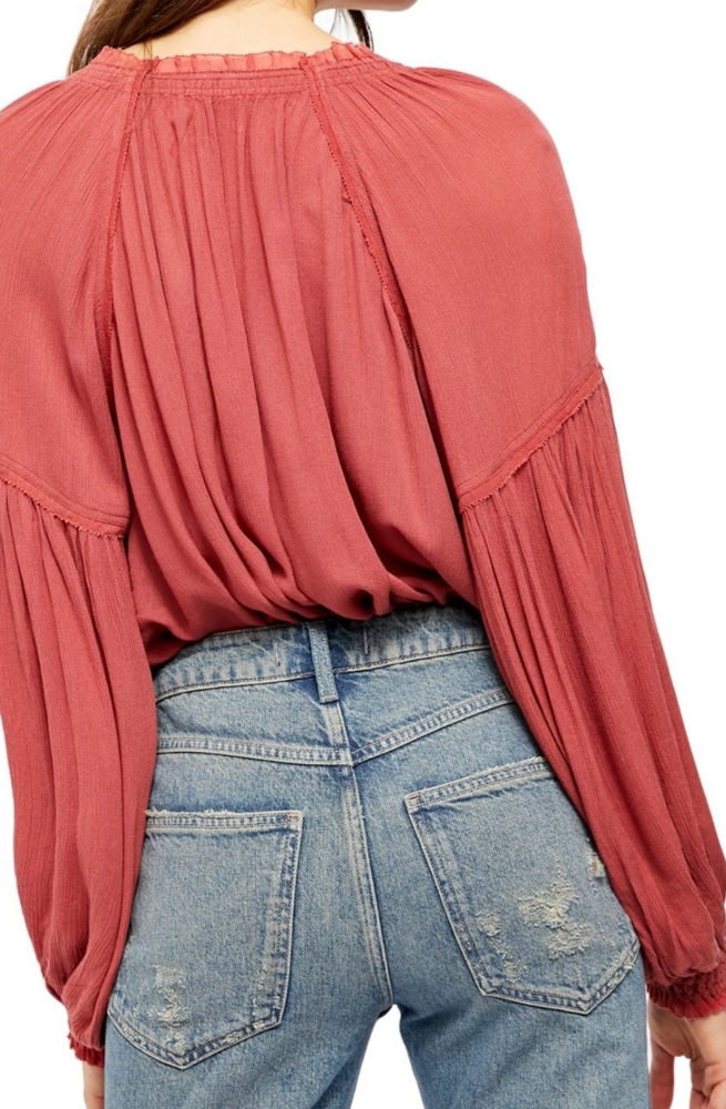 NWT Free People Banda Blouse Size Small - Picture 3 of 4